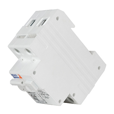 Автомат дифференциальный КЭАЗ OptiDin D63 16А 1P+N тип AC 30 мА 4,5 кА (328098)