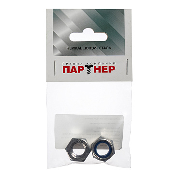 Гайка самоконтрящаяся нержавеющая сталь М12 DIN 985 (2 шт.)