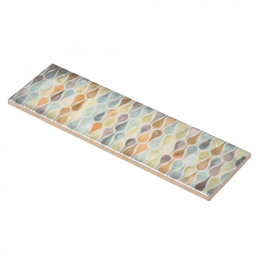 Плитка декор Kerama Marazzi Монпарнас флора 285x85x8 мм
