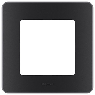 Рамка Legrand Inspiria одноместная антрацит (673933)