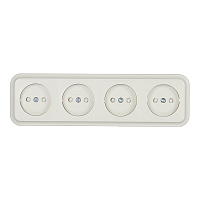 Розетка Svet накладная бежевая (EV0361-8342)