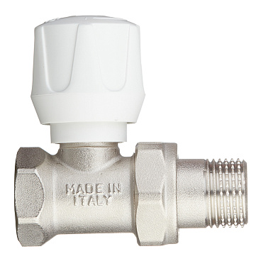 Клапан регулирующий Stout 1/2 НР(ш) х 1/2 ВР(г) для радиатора (SVR 2122 000015)