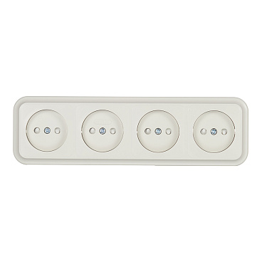 Розетка Svet накладная бежевая (EV0361-8342)