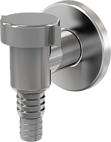 Сифон для стиральной машины наружный хромированный, арт.APS1, арт. APS1