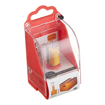 Фреза пазовая прямая Vira (553304) по дереву d16х19 мм