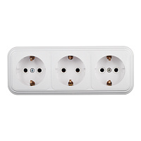 Розетка Svet накладная белая (0215-00821)