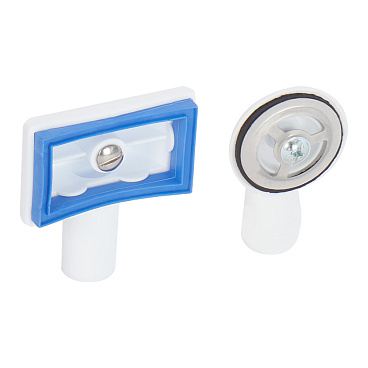 Сифон для двойной мойки Wirquin Virplast 3 1/2х40 мм с выпуском d114 мм с отводом с переливом с фильтр-пробкой (30987088)