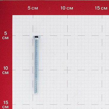 Болт оцинкованный M6x80 мм DIN 933 10,9 (8 шт.)
