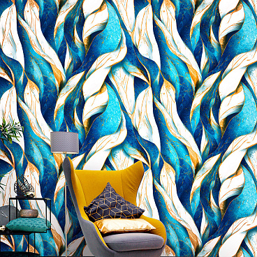 Обои компакт-винил на флизелиновой основе Elysium Каменный цветок Е106907 (1,06х10,05 м)