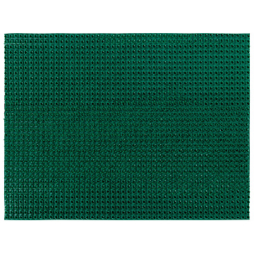 Коврик придверный щетинистый Альфа-Стиль 45х60 см грязезащитный зеленый