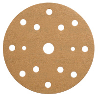 Диск шлифовальный Sunmight Gold d150 мм P180 на липучку бумажная основа (5 шт.)
