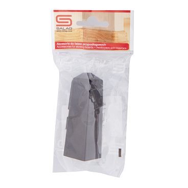 Угол наружный Salag NG 80 мм черный (1 шт.)