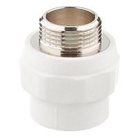 Муфта полипропиленовая Valtec 32 мм х 1 НР(ш) (VTp.701.0.03206)