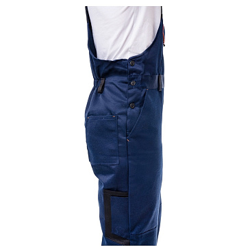 Костюм мужской рабочий Сириус Практик-1 52-54 рост 170-176 см темно-синий/черный