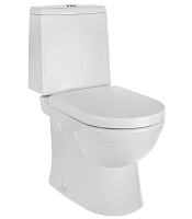 Унитаз-компакт Sanita Luxe Next с универсальным выпуском с сиденьем дюропласт микролифт белый (WC.CC/Next/2-DM/WHT.G/S1)