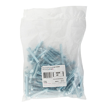 Болт оцинкованный M8x60 мм DIN 933 (2 кг)