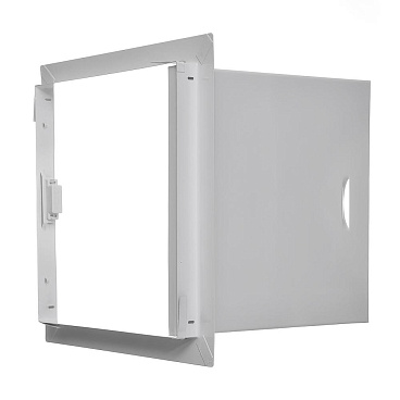 Люк ревизионный Era стальной 400х400 мм врезной с ручкой