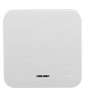 Выключатель Systeme Electric Blanca одноклавишный накладной белый с подсветкой (BLNVA101111)