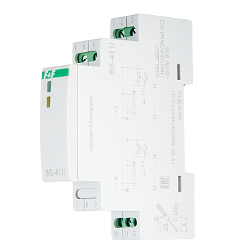 Реле импульсное модульное Евроавтоматика BIS-411i 16 А тип AC 1НО (EA01.005.017)