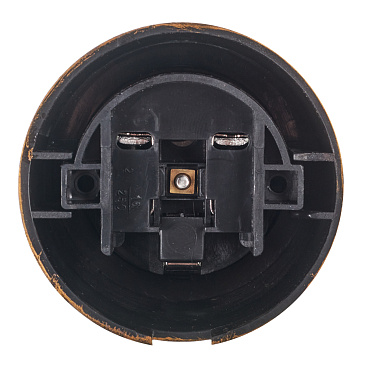 Розетка Bironi Лизетта накладная бронза ретро (B1-101-25)