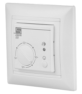 Терморегулятор электронный для теплого пола Spyheat ETL-308B белый