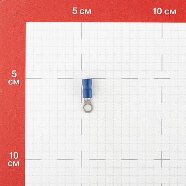Наконечник кольцевой изолированный КВТ НКИ d4 мм 1-2,5 кв. мм (30 шт.)
