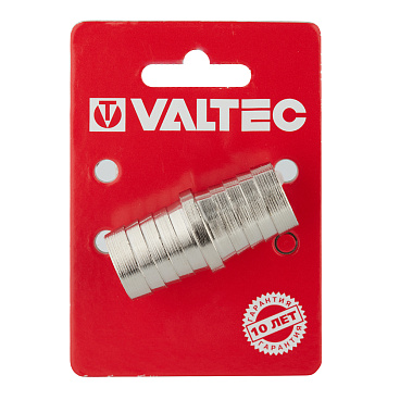 Штуцер Valtec для присоединения шланга d20 мм латунный (VTr.657.N.2020)