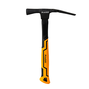 Молоток каменщика Rage by Vira 600 г фибергласовая ручка (900220)