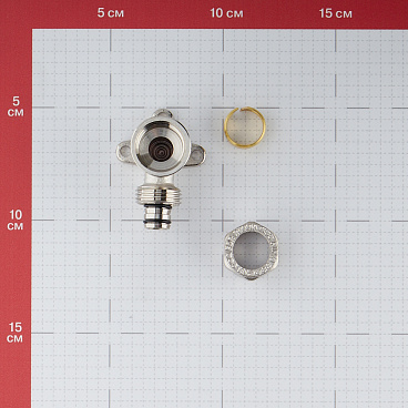Водорозетка 16 обж(ц) х 1/2 ВР(г)