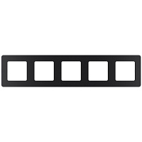 Рамка Legrand Inspiria пятиместная антрацит (673973)