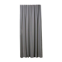 Штора рогожка серая 200х270 см Mona Liza Софт-рогожа (МЛ703/76)