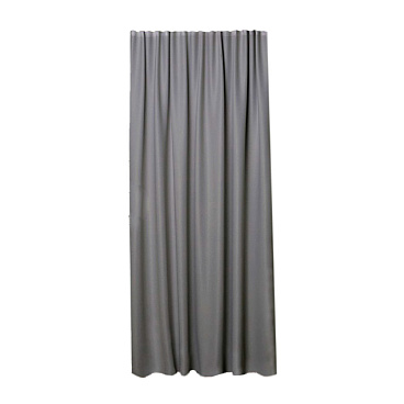 Штора рогожка серая 200х270 см Mona Liza Софт-рогожа (МЛ703/76)