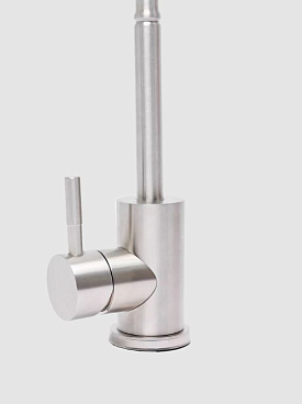 Смеситель для кухни WaMix хром с гибким высоким поворотным изливом однорычажный два режима (WM240318-3)