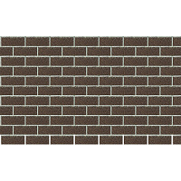 Панель фасадная гибкая Docke Standard Brick 1000х250 мм коричневая 2,5 кв.м