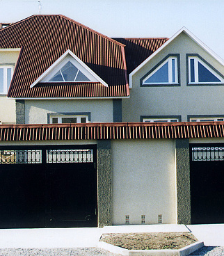 Ендова Ондулин коричневая 1 м