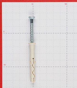 Дюбель-гвоздь Sormat 8x60 мм потайная манжета нейлон (100 шт.)