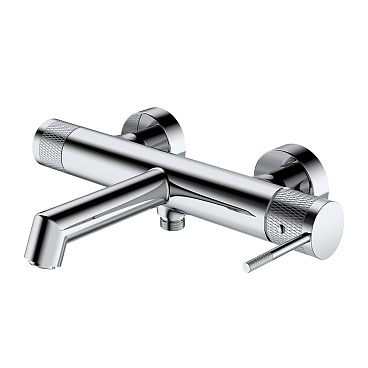 Смеситель для ванны Corsa Deco EX хром однорычажный с коротким изливом с лейкой (FBTEX1)