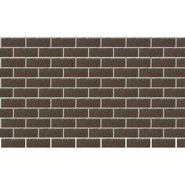 Панель фасадная гибкая Docke Standard Brick 1000х250 мм коричневая 2,5 кв.м