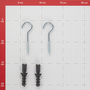 Шуруп-полукольцо с дюбелем 6,0x70 мм SX-10 Wkret-met (2 шт.)
