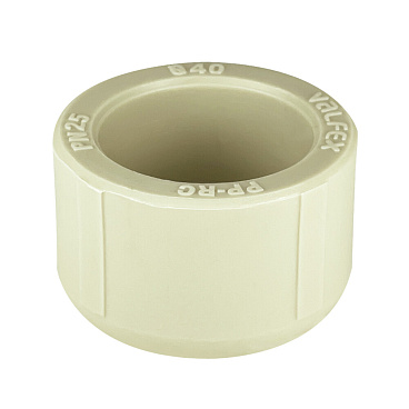 Заглушка полипропиленовая Valfex 40 мм серая (10162040Г)