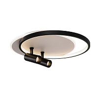 Светильник светодиодный накладной Freya Spotlights 4000К 75 Вт 30 кв.м черный IP20 (FR6083CL-L106WB)