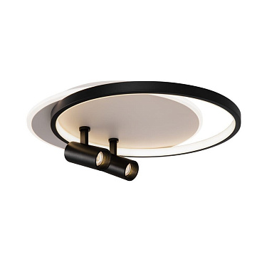 Светильник светодиодный накладной Freya Spotlights 4000К 75 Вт 30 кв.м черный IP20 (FR6083CL-L106WB)