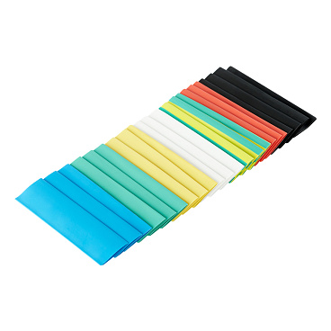 Трубка термоусадочная Navigator ТУТ 18/9 мм 100 мм 7 цветов (21 шт.)