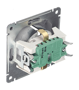 Розетка Hegel Master встраиваемая черная (РС16-411-08)