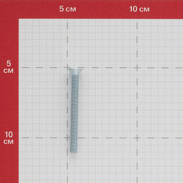 Винт оцинкованный M6x60 мм DIN 965 потайная головка (5 шт.)