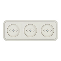 Розетка Svet накладная бежевая (EV0361-8332)