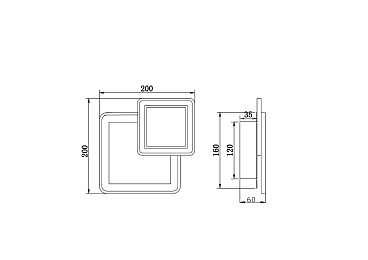 Настенный светильник (бра) Freya FR10027WL-L13B
