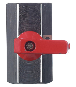 Кран шаровой латунный Valtec 1/2 ВР(г) х 1/2 ВР(г) мини прямой (VT.330.N.04)