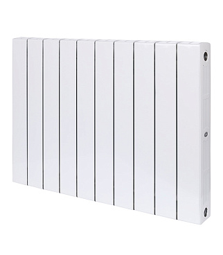 Радиатор биметаллический Rifar Supremo 500 мм 10 секций 3/4 боковое подключение белый