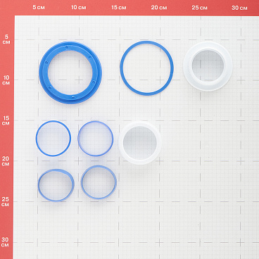 Ремкомплект для сифонов Wirquin для мойки и раковины (30981251)